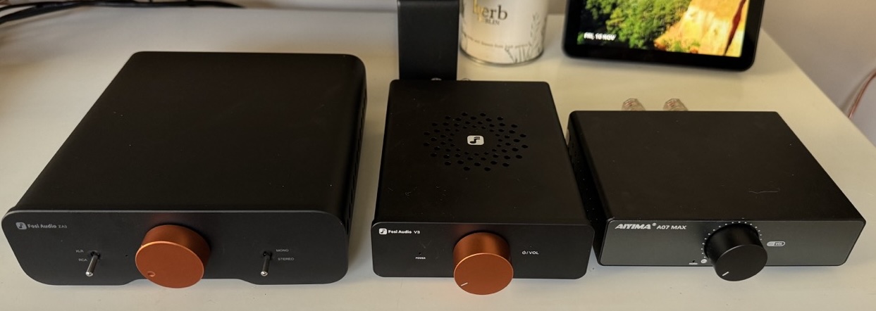 Fosi Audio ZA3: Compact and powerful integrated amplifier