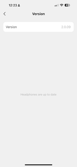 App Version Information