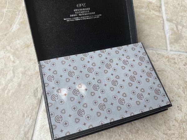 Open box