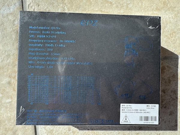Back of box