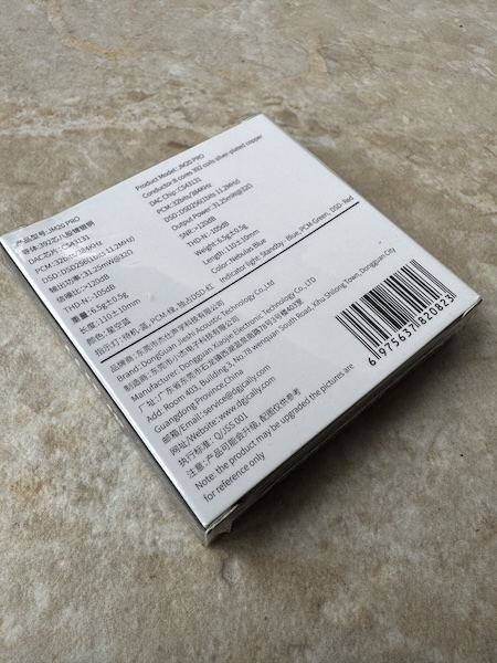 Back of box