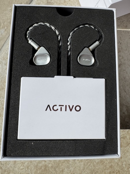 First look at opened box
