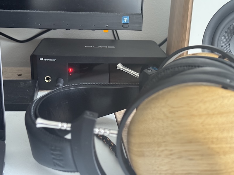 Aune N7 with ZMF Bokeh in my WFH setup