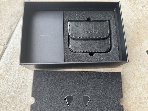 Carry case underneath