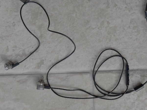 asymmetric cable design — one side much longer than the other