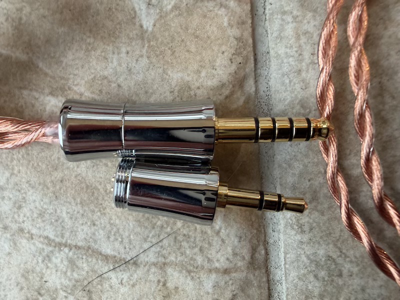 3.5mm to 4.4mm adapter