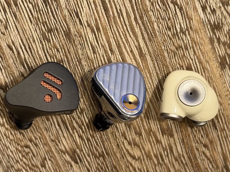 side-by-side with Fosi Audio IM4 and Meze Alba