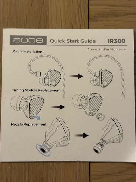 manual diagram showing nozzle and chamber tuning guide