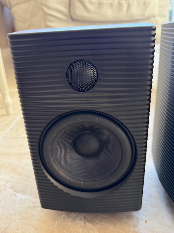 left speaker front
