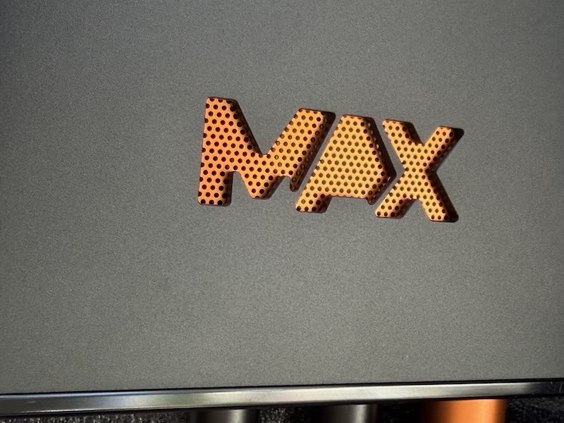 cool branding on top