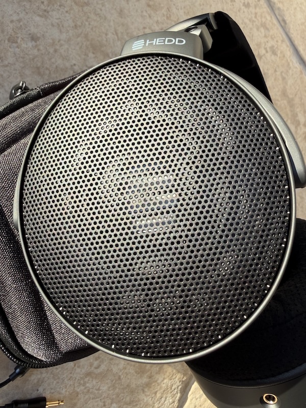 open-back grill detail