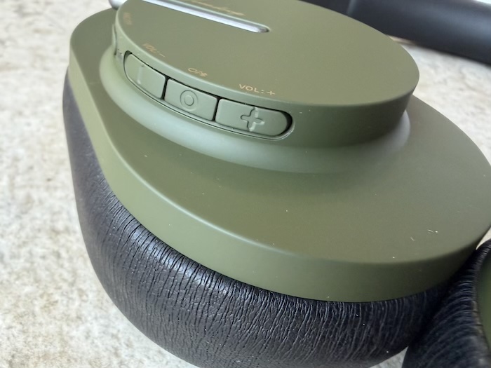 volume+ is at the bottom — counterintuitive placement