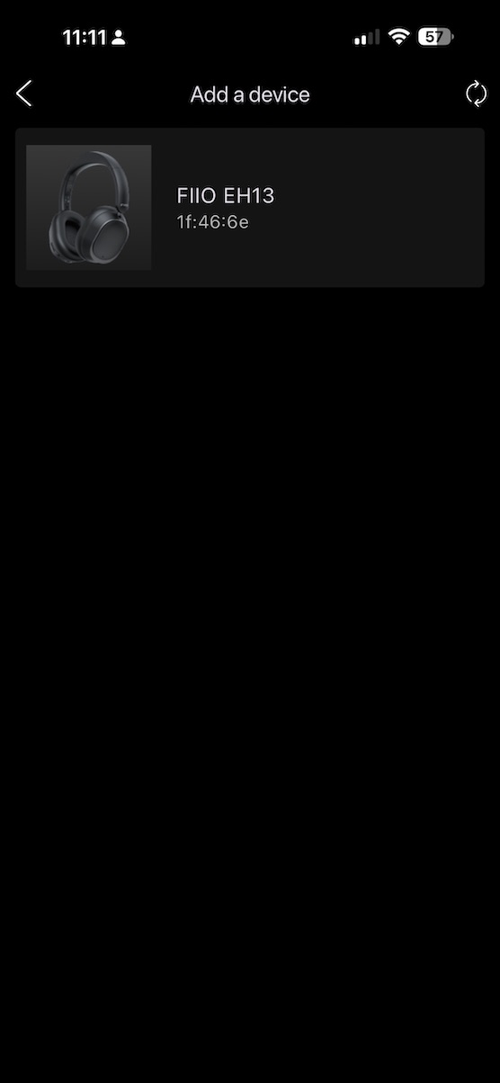 在 FiiO Control App 中添加 EH13