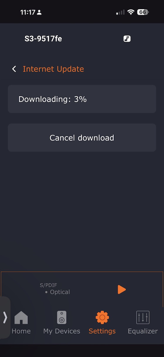 firmware update in progress