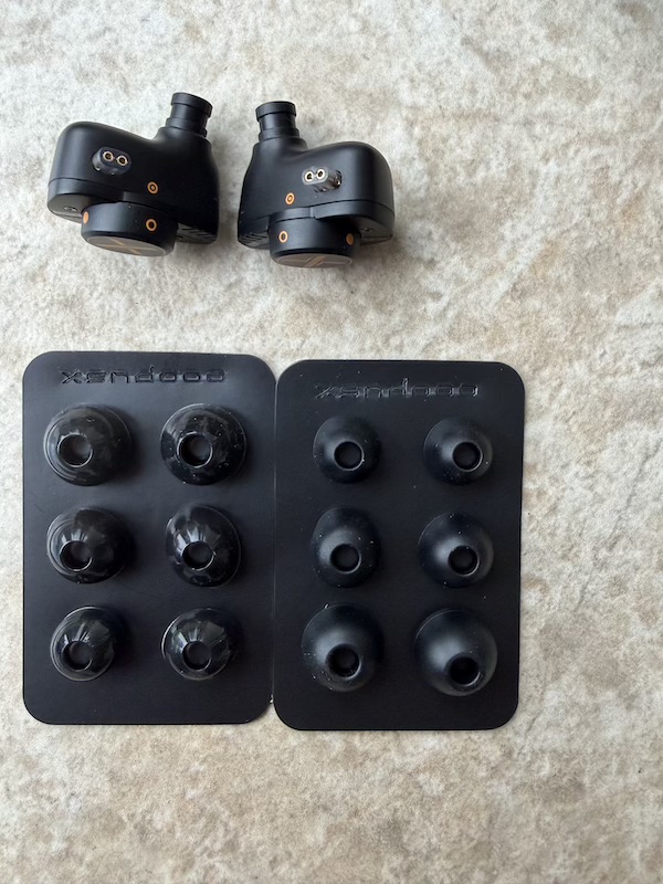 shells with eartip selection