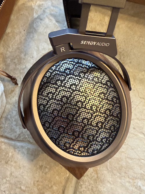 open back earcup grill pattern