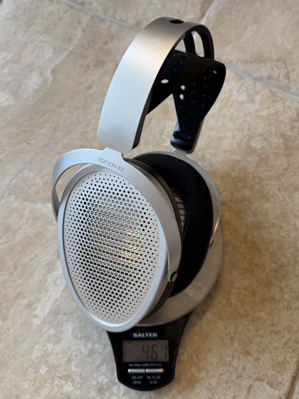 hifiman edition xv weight 461g