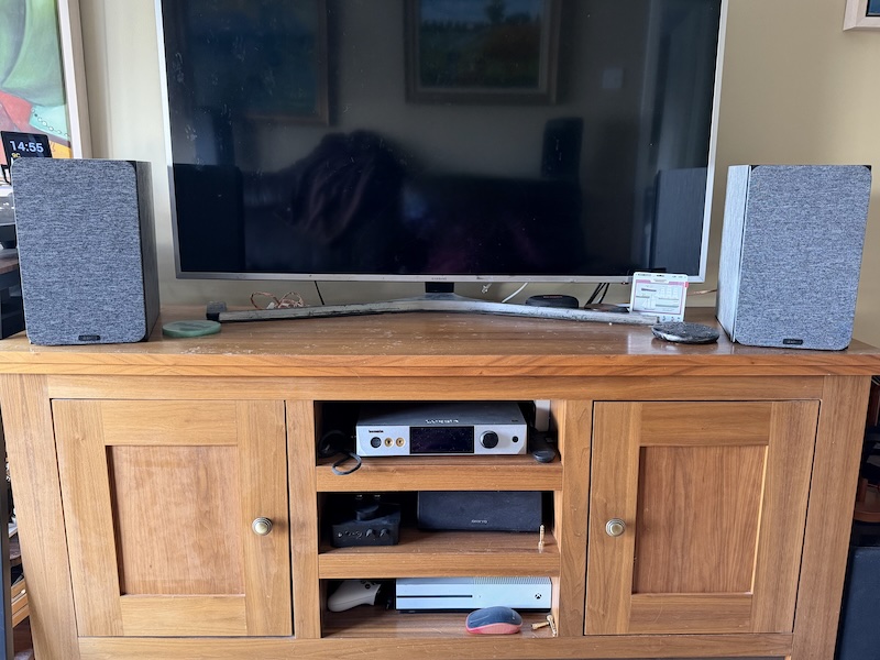 nearfield setup in the den