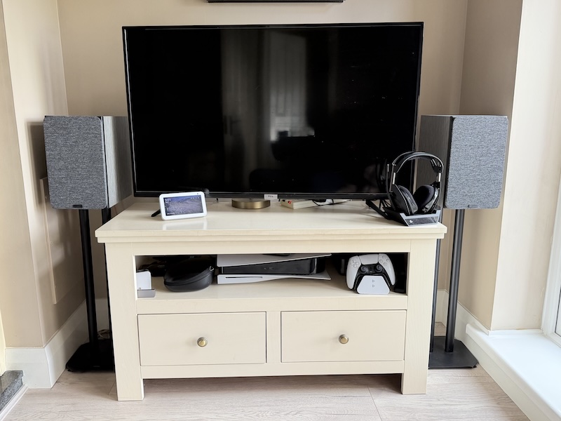 in the games room for the SVS comparison