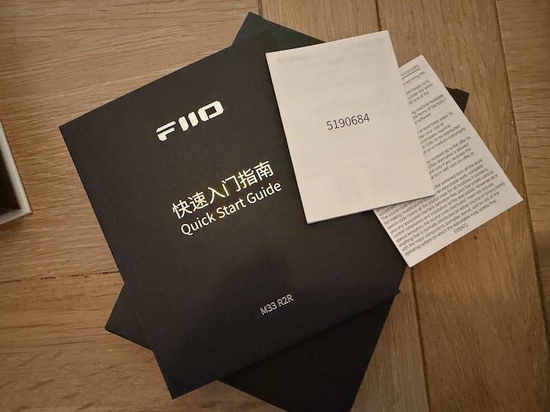 manual and documentation