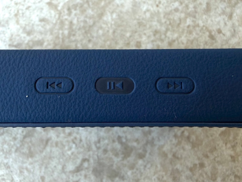 side view with case — next and previous track buttons accessible