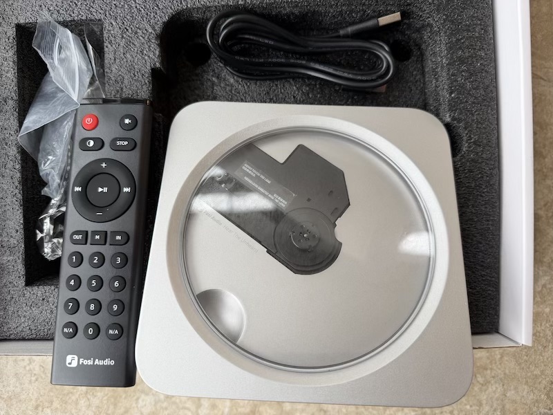 all contents laid out