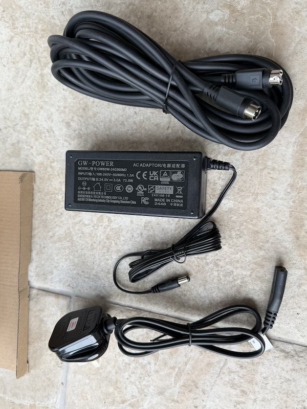 full accessories laid out