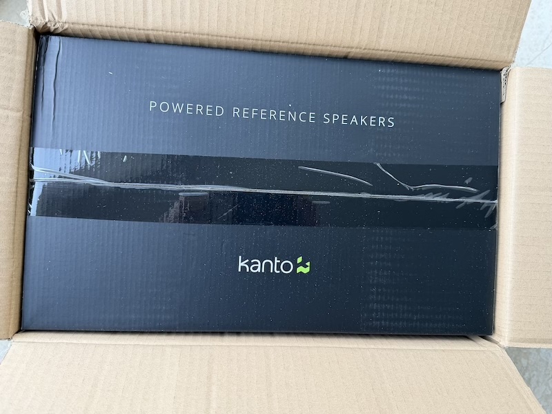 retail box visible inside shipment packaging