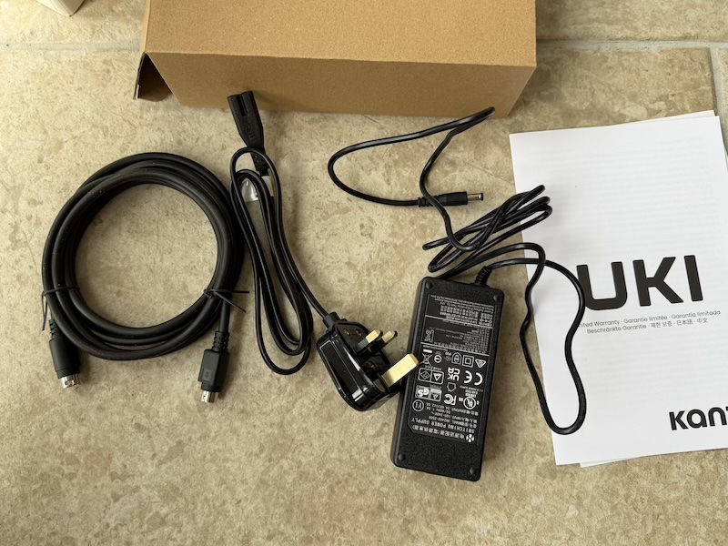 Accessories laid out