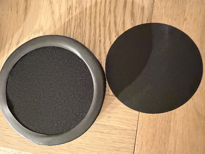 earcup dampening material visible on the inner face