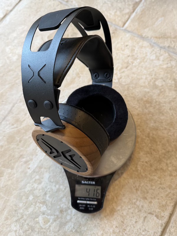 ollo x1 weight — 416g