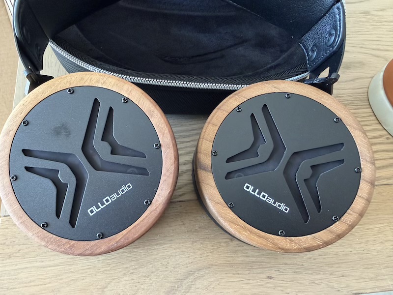 x1 out of the box — the walnut earcups are immediately striking