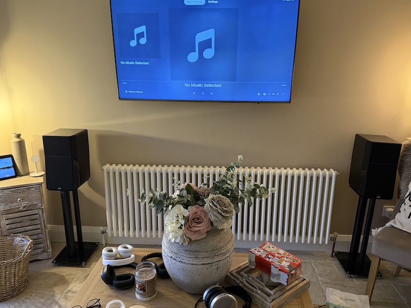 ultra evolutions in the large living room — their scale and presence fills the space