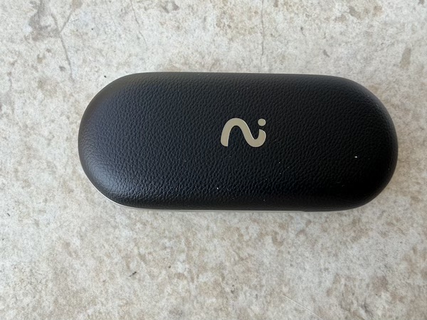 case with leather texture — noticeably premium for the price