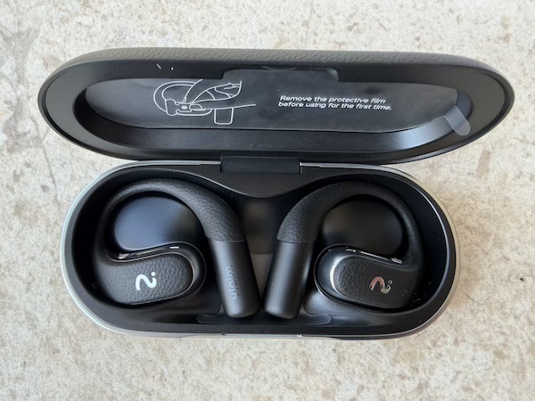 open case showing the opennote seated inside — build quality is evident