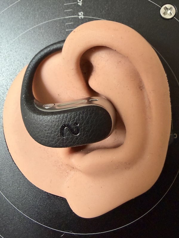 opennote mounted on the measurement rig