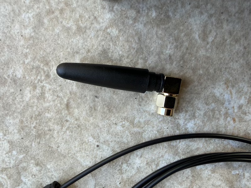 Bluetooth antenna attached