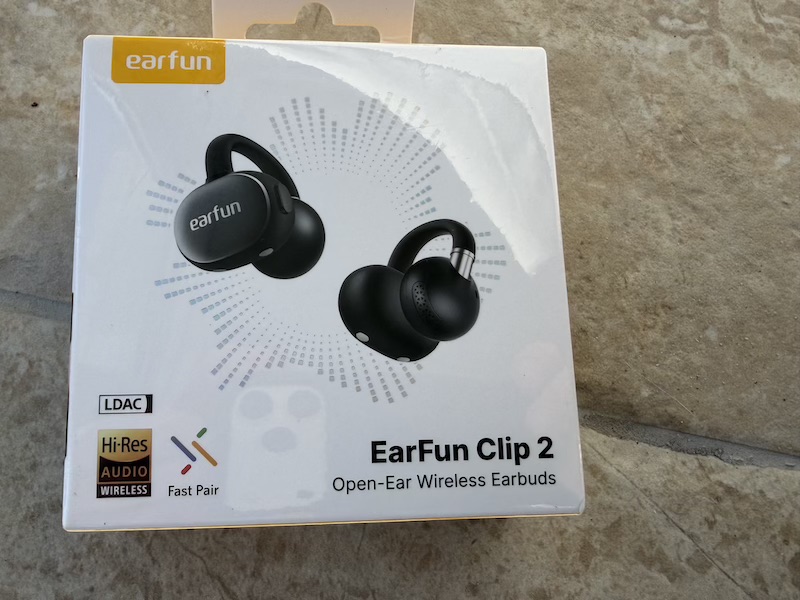 front of box