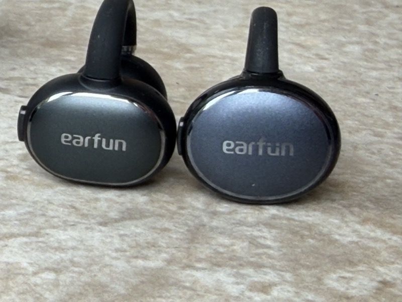product view of earbuds