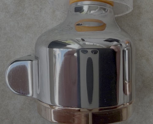 titanium alloy shell — notably lightweight