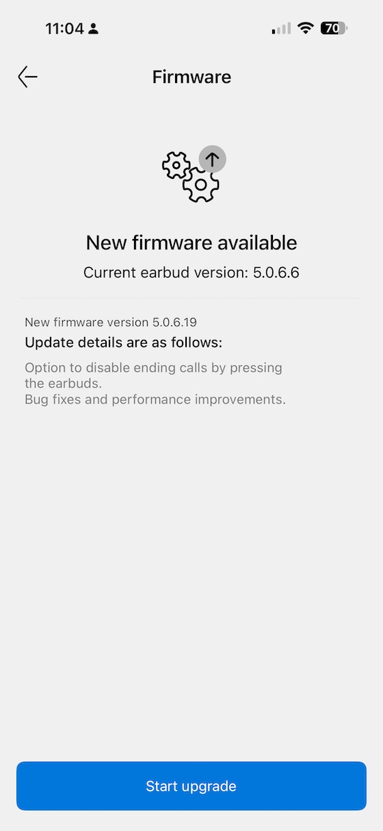 firmware version details