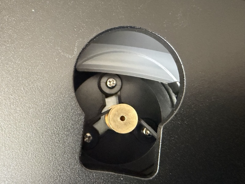 motor pulley recess