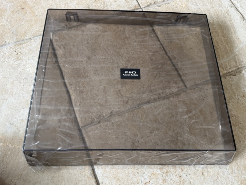 dust cover in its wrap