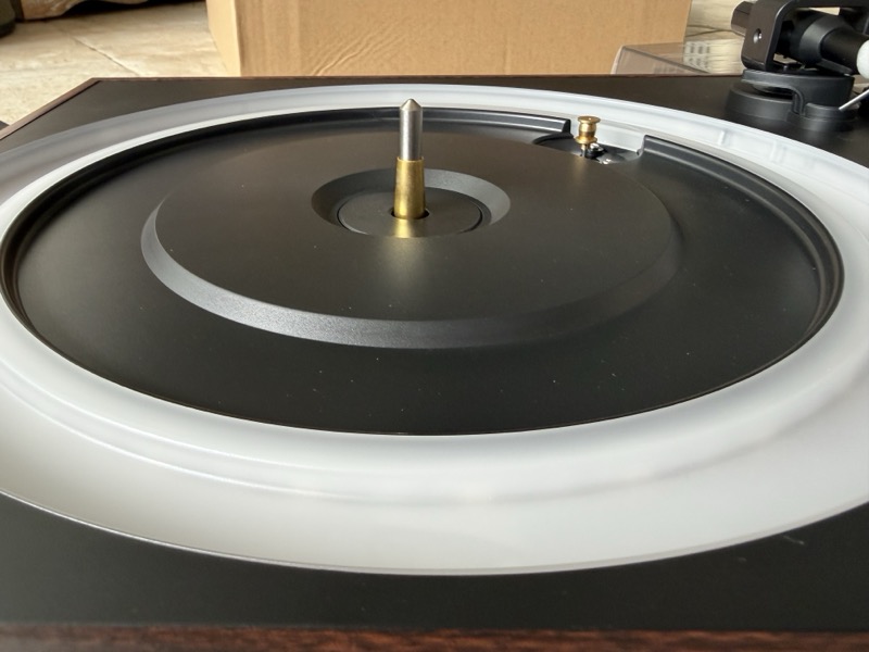 recessed platter base design