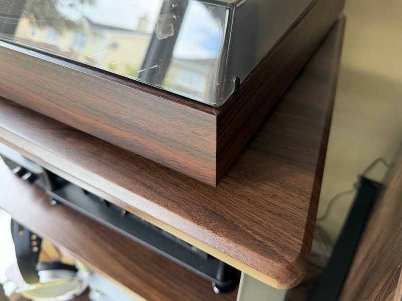 wood veneer matching the setup