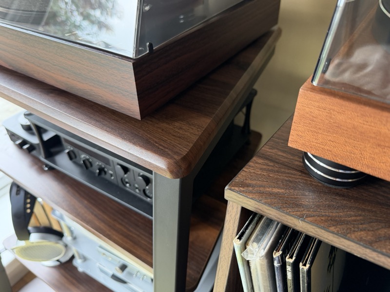 wood veneer match, with the Argon TT-4 MK2 visible for comparison