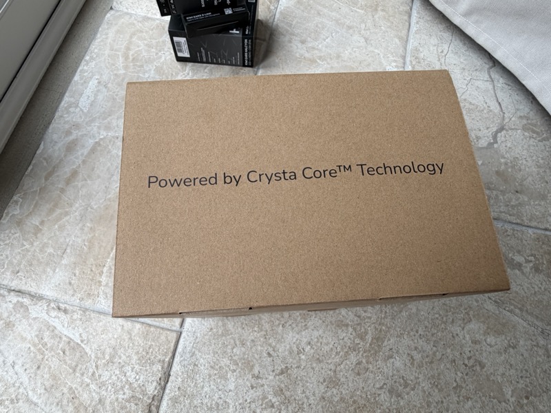 box lid — Powered by CrystalCore Technology