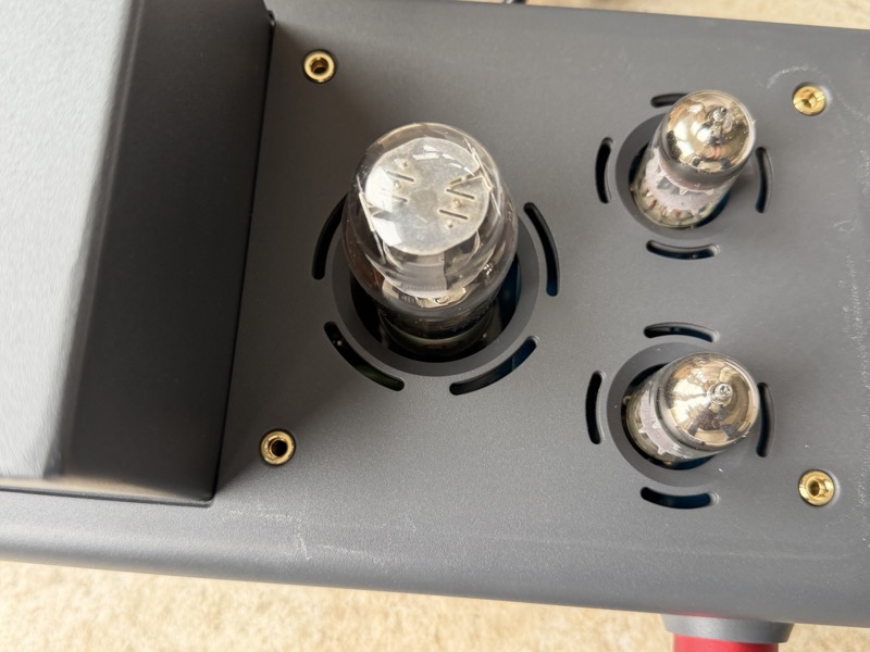 front panel knob and controls