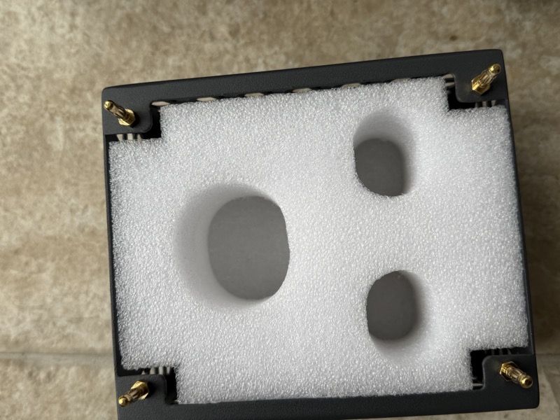 three-cavity packaging insert