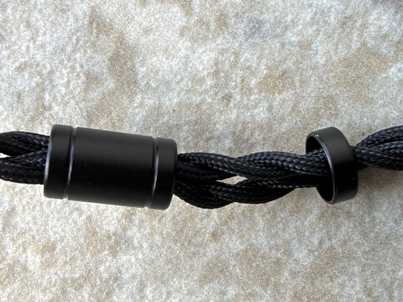 nice chin slider on cable